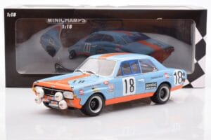 Opel Commodore A Steinmetz Gulf #18 Joossens / Byttebier 24 Hours of Spa 1971 Minichamps 1:18 155714618 Metāls — attēls 6 no 6