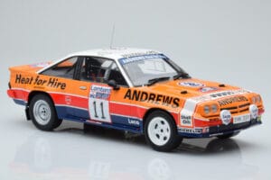 Opel Manta 400 #11 R. Brookes / M. Broad RAC Rally 1985 IXO 1:18 18RMC099 Metāls — attēls 4 no 6