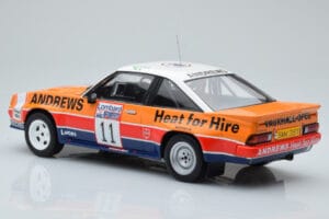 Opel Manta 400 #11 R. Brookes / M. Broad RAC Rally 1985 IXO 1:18 18RMC099 Metāls — attēls 5 no 6