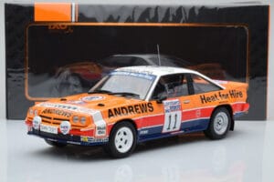 Opel Manta 400 #11 R. Brookes / M. Broad RAC Rally 1985 IXO 1:18 18RMC099 Metāls — attēls 6 no 6