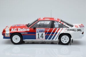 Opel Manta 400 #14 J. McRae / I. Grindrod RAC Rally 1985 IXO 1:18 18RMC098 Metāls — attēls 3 no 6