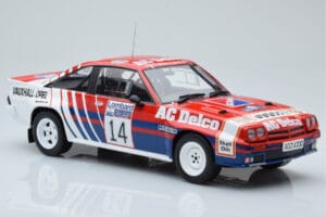 Opel Manta 400 #14 J. McRae / I. Grindrod RAC Rally 1985 IXO 1:18 18RMC098 Metāls — attēls 4 no 6