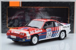 Opel Manta 400 #14 J. McRae / I. Grindrod RAC Rally 1985 IXO 1:18 18RMC098 Metāls — attēls 6 no 6