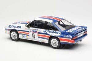 Opel Manta 400 Rothmans #8 J. McRae / I. Grindrod Lombard RAC Rally 1983 IXO 1:18 18RMC038A Metāls — attēls 5 no 6