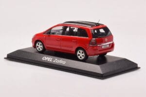 Opel Zafira B OPC Sarkans Minichamps 1:43 400045300 Metāls — attēls 3 no 4