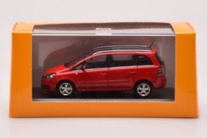 Opel Zafira B OPC Sarkans Minichamps 1:43 400045300 Metāls — attēls 4 no 4