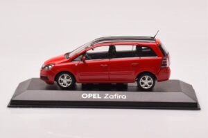 Opel Zafira B OPC Sarkans Minichamps 1:43