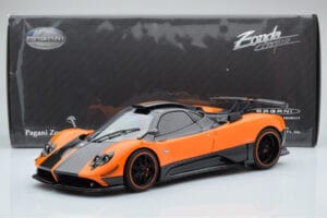 Pagani Zonda Cinque Oranžs St Tropez Almost Real 1:18 850603001 Metāls — attēls 2 no 8