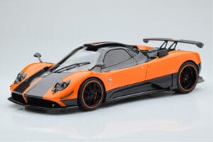 Pagani Zonda Cinque Oranžs St Tropez Almost Real 1:18