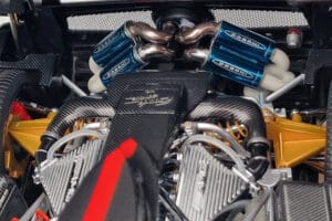 Pagani Zonda Cinque Balts Benny Almost Real 1:18 850601001 Metāls — attēls 9 no 12