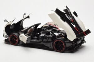 Pagani Zonda Cinque Roadster Balts Benny Almost Real 1:18 850611001 Metāls — attēls 5 no 8