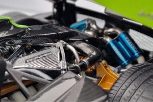 Pagani Zonda Cinque Zaļš Firenze Almost Real 1:18 850602001 Metāls — attēls 11 no 15