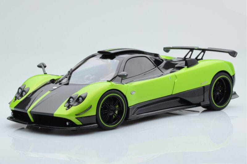 Pagani Zonda Cinque Zaļš Firenze Almost Real 1:18