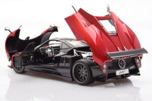 Pagani Zonda F Sarkans Monza Almost Real 1:18 850406001 Metāls — attēls 5 no 8