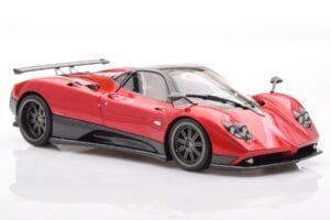Pagani Zonda F Sarkans Monza Almost Real 1:18 850406001 Metāls — attēls 6 no 8
