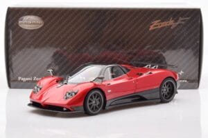 Pagani Zonda F Sarkans Monza Almost Real 1:18 850406001 Metāls — attēls 8 no 8