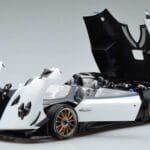 Pagani Zonda HP Barchetta Carbon Fiber Balts LCD 1:18 LCD18009 WH Metāls - image 2 of 9