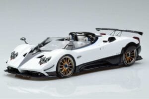 Pagani Zonda HP Barchetta Carbon Fiber Balts LCD 1:18 LCD18009 WH Metāls