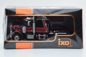 Peterbilt 359 Melns Sarkans IXO 1:43 TR158 Metāls — attēls 4 no 4