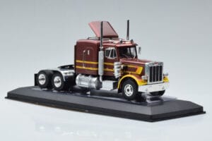 Peterbilt 359 Brūns IXO 1:43 TR043 Metāls — attēls 4 no 6