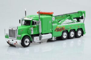 Peterbilt 359 Wrecker Road Service Zaļš IXO 1:43