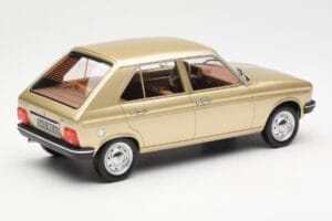 Peugeot 104 GR Bēšs Metaliks Norev 1:18 184904 Metāls — attēls 2 no 6