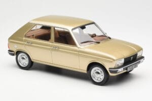 Peugeot 104 GR Bēšs Metaliks Norev 1:18 184904 Metāls — attēls 4 no 6