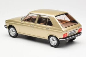 Peugeot 104 GR Bēšs Metaliks Norev 1:18 184904 Metāls — attēls 5 no 6