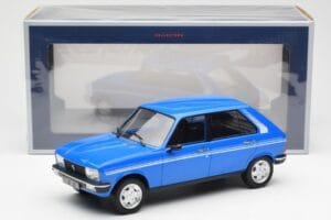 Peugeot 104 S Ibis Zils Norev 1:18 184903 Metāls — attēls 6 no 6
