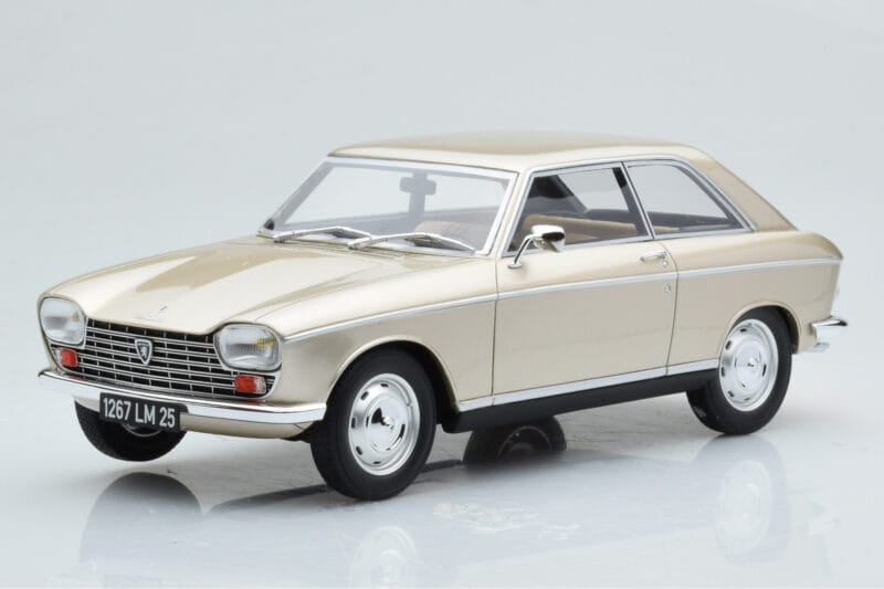 Peugeot 204 Coupe Bēšs Otto 1:18