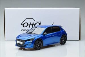 Peugeot 208 GT Line Zils Otto 1:18 OT392 Sveķi — attēls 6 no 6