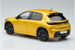 Peugeot 208 GT Line Dzeltens Otto 1:18 OT930 Sveķi — attēls 5 no 6