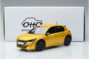 Peugeot 208 GT Line Dzeltens Otto 1:18 OT930 Sveķi — attēls 6 no 6