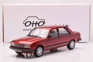 Peugeot 305 GTX Sarkans Plaisir Otto 1:18 OT1032 Sveķi — attēls 6 no 6