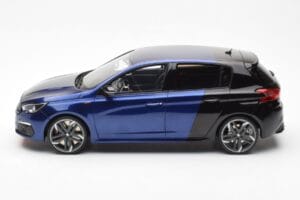 Peugeot 308 GTI Magnetic Zils Melns Otto 1:18 OT922 Sveķi — attēls 3 no 6