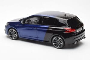 Peugeot 308 GTI Magnetic Zils Melns Otto 1:18 OT922 Sveķi — attēls 5 no 6