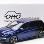 Peugeot 308 GTI Magnetic Zils Melns Otto 1:18 - image 6 of 6