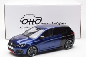Peugeot 308 GTI Magnetic Zils Melns Otto 1:18 OT922 Sveķi — attēls 6 no 6