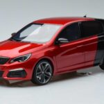 Peugeot 308 T9 GTI Sarkans Otto 1:18 OT368 Sveķi