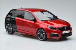 Peugeot 308 T9 GTI Sarkans Otto 1:18 OT368 Sveķi — attēls 4 no 6