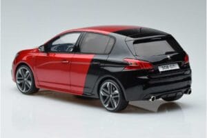 Peugeot 308 T9 GTI Sarkans Otto 1:18 OT368 Sveķi — attēls 5 no 6