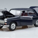 Peugeot 404 Zils Norev 1:18 184836 Metāls - image 2 of 7