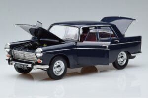 Peugeot 404 Zils Norev 1:18 184836 Metāls — attēls 2 no 7