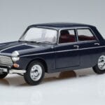 Peugeot 404 Zils Norev 1:18 184836 Metāls