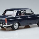 Peugeot 404 Zils Norev 1:18 184836 Metāls - image 3 of 7