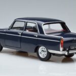 Peugeot 404 Zils Norev 1:18 184836 Metāls - image 6 of 7