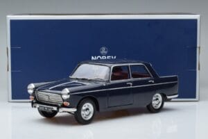 Peugeot 404 Zils Norev 1:18 184836 Metāls — attēls 7 no 7
