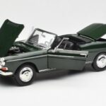 Peugeot 404 Kabriolets Antique Green Ierobežotais Izlaidums Norev 1:18 - image 2 of 8