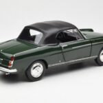 Peugeot 404 Kabriolets Antique Green Ierobežotais Izlaidums Norev 1:18 - image 3 of 8