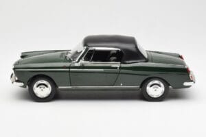 Peugeot 404 Kabriolets Antique Green Ierobežotais Izlaidums Norev 1:18 184829 Metāls — attēls 4 no 8